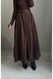 Women's Skirt Long Lined Crinkled Skirt - 7