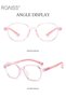 Kids Blue Light Blocking Glasses Anti Eyestrain Computer Gaming Eyewear UV400 Protection Lightweight TR90 Frame for Boys Girls Children - 6
