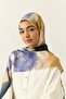 شال بنمط رخامي من قماش التنسل - 3