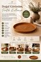 Wicker Look Tray Breakfast Fruit Presentation Tray - 2