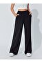 Women's Wide Leg 100% Cotton Plain Trousers Comfortable Casual Stylish Style - 2