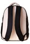 Four-Compartment Plush Black Cream Skate Printed Black - Beige Girls' Elementary School Backpack - C4113 - 3