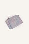 Faux Leather Lilac Card Holder for Girls I3056A8Ns - 2
