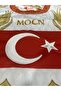 تي شيرت بنمط زهرة التوليب العثمانية مطرز بنجوم فاخرة - 4