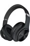 Bluetooth Headphones Over Ear, 90 Hrs Playtime, Wireless, 3 EQ Modes, Foldable Hi-Fi Stereo Bass