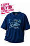 Large Size Cotton Comfortable Fit Daily Use Crew Neck Men's T-Shirt - 2