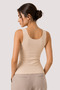 Women's Cotton & Modal Thick Strap Flexible Basic Undershirt - 5