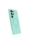 Regal Magsafe Stand Cover Compatible with Samsung Galaxy S24 Ultra - Water Green - 5