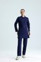 Hijab Karya Lycra Women's Nurse and Doctor Uniform Scrubs Set - Patriot Blue (Compliant with New Regulations)