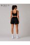 Opportunity Product 2 Pieces Black-Grey Oversize Fit Shorts Bermuda Comfortable Fit Anti-Sweat - 3