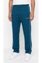 Men's Blue Color Comfortable Fit Double Piping Flat Leg Pocket Zipper Sweatpants - 4