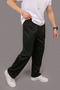 Men's Loose Fit Pique Fabric Wide Leg Sweatpants - 2