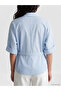 Nevavm Women's Striped Pocket Shirt with a Difference - 4