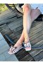 White Skin (Aisha) Black Butterfly Detail Women's Slippers - 3