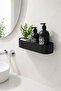 Wall Shelf Bathroom Organizer Shelf |   No-Drill Mounted Shampoo and Soap Organizer |   Water Resistant Wall Basket