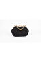 Handmade Evening Dress Classic Knitted Hand Shoulder Bag Stylish Metallic Rope Metal Burs - 3
