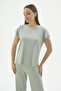 Women's Camisole Short Sleeve Green Pajama Set C3T0N571