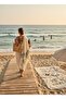 Large Size Muslin Beach Towel - 100% Cotton Quick-Drying Soft Textured XL Towel Peshtemal - 2