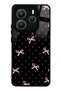 Xiaomi Redmi Note 14 5g Pink Ribbon Design Glossy Phone Case