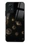 Xiaomi Redmi Note 12S Glossy Phone Case with Golden Orrery Design