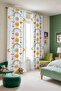 Smiling Sky Patterned Children's Baby Room Background Curtain (Single Wing Pricing) - 3