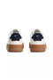 Men's Comfortable Flat Sole Heel Color Gradient Leather Ecru1 Sneaker - 6