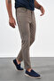 Mink Side Pocket Knitted Slim Fit Casual Cotton 5 Pocket Trousers 1003260906 - 3
