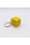 Set of 3 Movable Stress Keychains and Bag Ornaments - Antistress Accessory with Movable Joints (Crocodile-Heart-Cheese) - 3