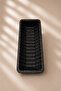Liva - Cast Granite Coated Sliced Baton Cake Mold Black 32 cm - 7