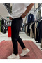 Black Pleated Carrot Cut Pants By-5013 - 8