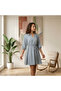 Knitted Belted Tencel Dress - 4