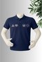 Japanese Group Printed 100% Cotton Quality Polo Collar T-Shirt