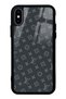 iPhone XS Max Gray Lv Design Glossy Phone Case