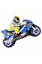 Foil Balloon Racing Motorcycle Navy Blue 53X66 cm Birthday Party Ornament Racing Themed Decor - 5