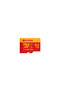 64Gb Micro Sd Uhs-I C10 U1 V10 Card + Adapter (Red) - 2
