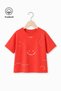 Slogan Printed Casual Short Sleeve Summer Girl's T-Shirt - 2