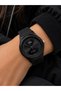10 Atm Waterproof Silicone Watchband Black Color Women's Young Girls Wrist Watch