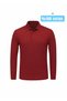 Unisex Children's Long Sleeve 100% Cotton Polo Collar T-Shirt Daily and School Uniform School T-Shirt - 4