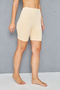 6 Pieces Mixed (Black, Beige and Grey) Combed Cotton 95% Cotton 5% Lycra Comfortable Above-Knee Shorts Leggings, Women's Short Leggings, Combed Cotton Leggings, Leggings, Soft Shorts Leggings, Summer Leggings, Cotton Leggings, Plus Size Leggings - 3