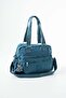 Ultra-Light, Multi-Pocket, Multi-Compartment Shoulder Handbag (Sports, Travel, Casual) Blue Model: (57 - 3