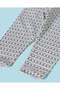 Infant Girls Grey Geometric Print Leggings - 3