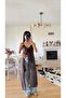 Women's Ruffle Detailed Design Kimono