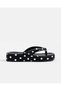 Leroy Women's Platform Sole Polka Dot Detail Flip-Flops Stylish and Comfortable Summer Slippers