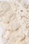 Baby Girl Guipure Lace and Tulle Detailed Jumpsuit Dress Ecru - 2