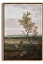 Premium Canvas Rural Scenery Landscape 40x60 cm with Outer Frame