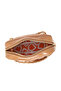 Women's Beige Quilted Crossbody Bag 26Pbd2921Kp - 4