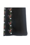 Elegant Black Beaded Floral Abaya for Women - 4