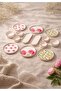 Rose Series 14 Piece Breakfast Set for 6 People