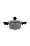 Granite Deep Pot 26 cm and Altabi Pasta Strainer 22 cm Steel - 3