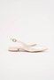 ESLEM Elegant Lace Embroidered Bridal Ballet Flats - Pearl Detail, Flat Heel - 4